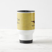 Flying Moose Bush Pilot Wings Reisebecher (Mittel)