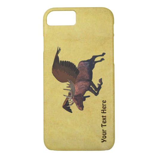 Flying Moose Case-Mate iPhone Hülle (Rückseite)