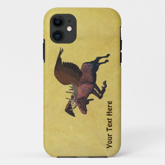 Flying Moose Case-Mate iPhone Hülle (Rückseite)