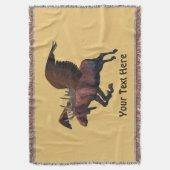 Flying Moose Decke (Vorderseite Vertikal)