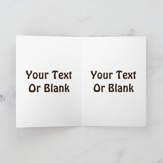 Flying Moose Feiertagskarte (Innenseite)