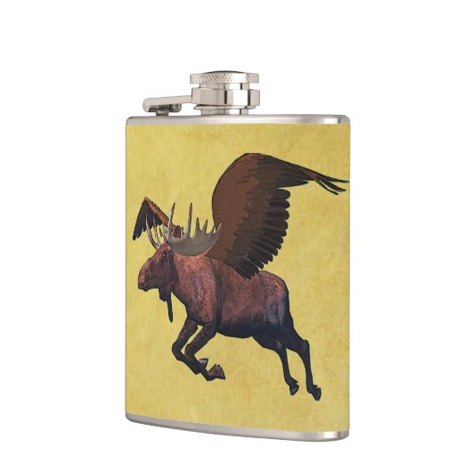 Flying Moose Flachmann (Links)