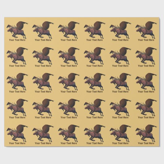 Flying Moose Geschenkpapier (Flach)