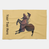 Flying Moose Handtuch (Horizontal)