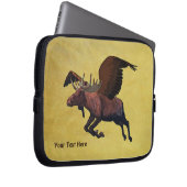 Flying Moose Laptopschutzhülle (Vorne Rechts)