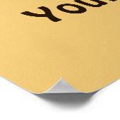 Flying Moose Poster (Ecke)