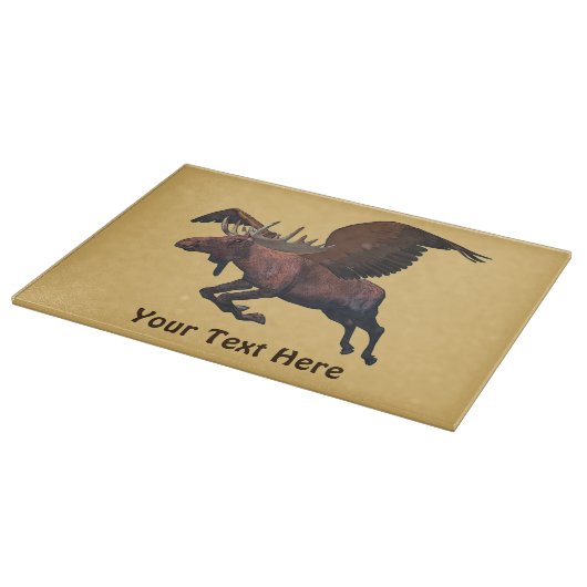 Flying Moose Schneidebrett (Ecke)
