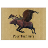 Flying Moose Schneidebrett (Vorderseite)