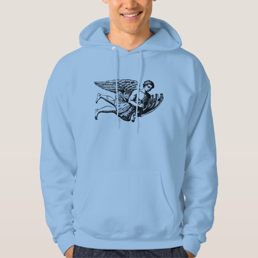 Flying Musical Angel Hoodie (Vorderseite)