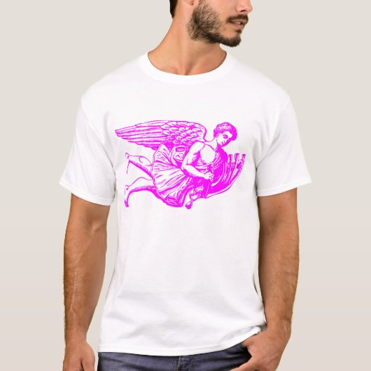 Flying Musical Angel T-Shirt (Vorderseite)