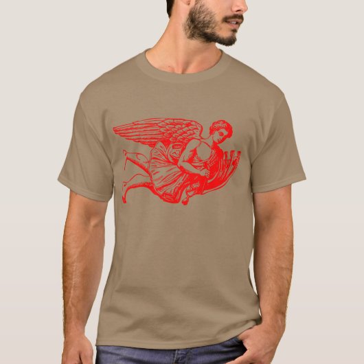 Flying Musical Angel T-Shirt (Vorderseite)