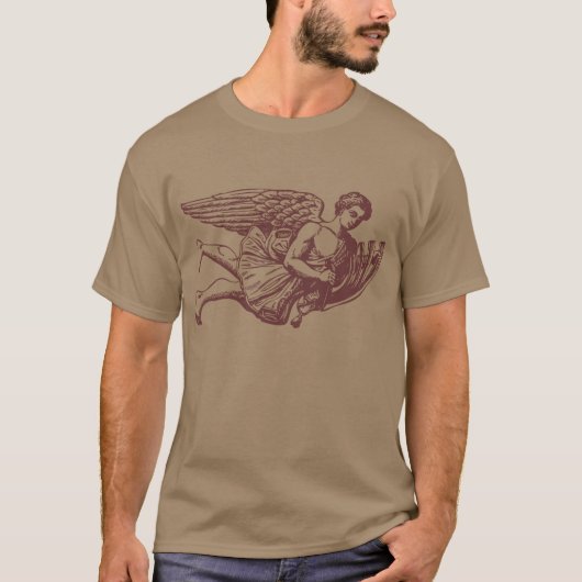 Flying Musical Angel T-Shirt (Vorderseite)
