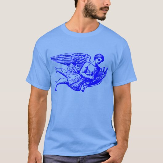 Flying Musical Angel T-Shirt (Vorderseite)
