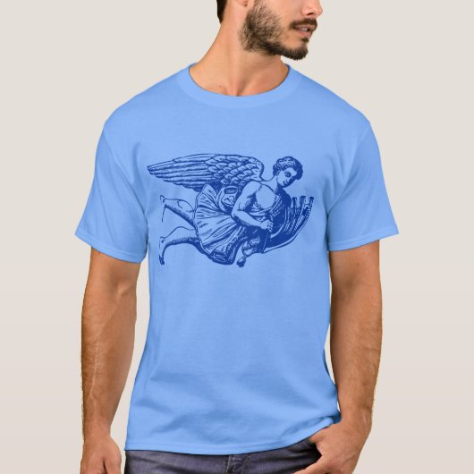 Flying Musical Angel T-Shirt (Vorderseite)