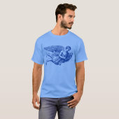 Flying Musical Angel T-Shirt (Vorne ganz)