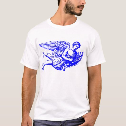 Flying Musical Angel T-Shirt (Vorderseite)