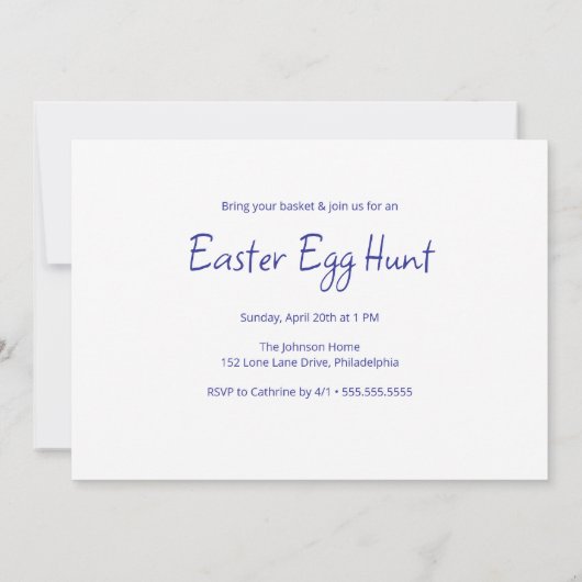 Flying Oaster Eggs Einladung (Rückseite)