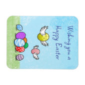 Flying Oaster Eggs Magnet (Horizontal)
