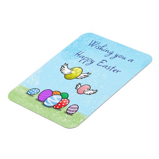 Flying Oaster Eggs Magnet (Linke Seite)