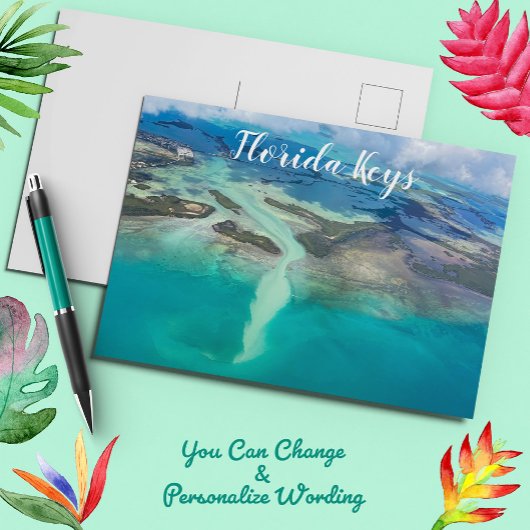 Flying Oove Key West Florida Postkarte