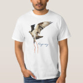 Flying Osprey Fish Hawk T - Shirt (Vorderseite)