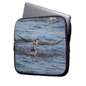 Flying Osprey Raptor Wildlife Sleeve (Vorderseite Links)
