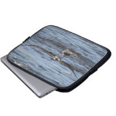 Flying Osprey Raptor Wildlife Sleeve (Vorne Knopf)