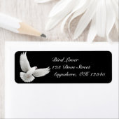 Flying Peace Dove-Label (Insitu)