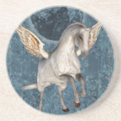 Flying Pegasus Horse Fantasy Drink Untersetzer (Vorne)