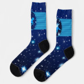 Flying Pegasus Socken (Linkes Detail)