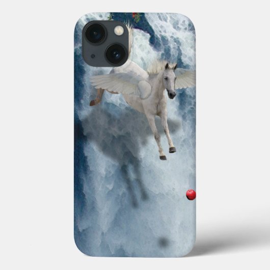 Flying Pegasus & Waterfall Fantasy Art Device Case (Rückseite)