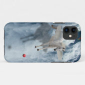 Flying Pegasus & Waterfall Fantasy Art Phone Case (Rückseite (Horizontal))