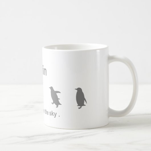 Flying Penguin2 g5 Kaffeetasse (Rechts)