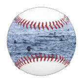 Flying penguin baseball (Rückseite)