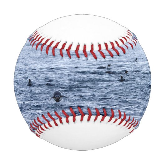 Flying penguin baseball (Vorderseite)