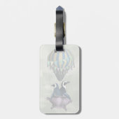 Flying Penguins 2 Gepäckanhänger (Rückseite vertikal)