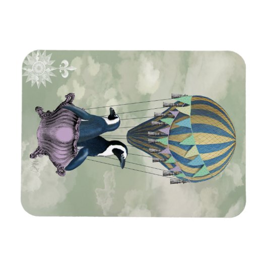 Flying Penguins 2 Magnet (Horizontal)