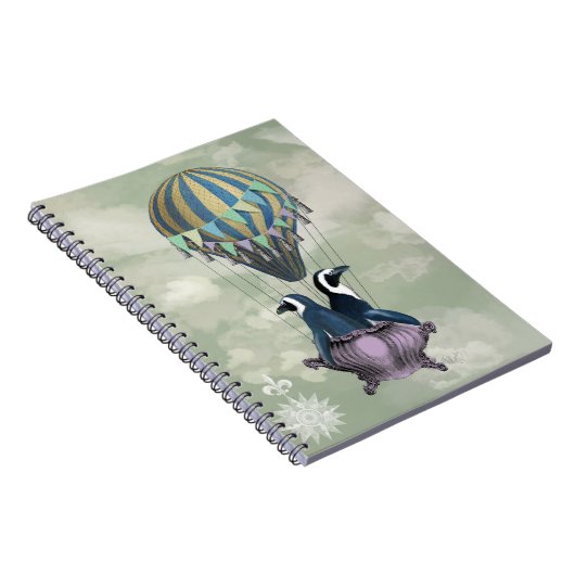 Flying Penguins 2 Notizblock (Rechte Seite)