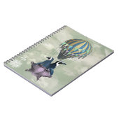 Flying Penguins 2 Notizblock (Linke Seite)