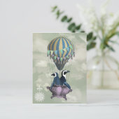 Flying Penguins 2 Postkarte (Stehend Vorderseite)