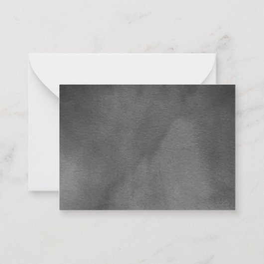 Flying Petal nach Beerdigung Danke Karten (Rückseite)