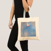 Flying Pig - Be Miraculous Tote Bag Tragetasche (Vorderseite (Produkt))