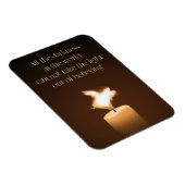 Flying Pig Candle Flame Magnet (Rechte Seite)