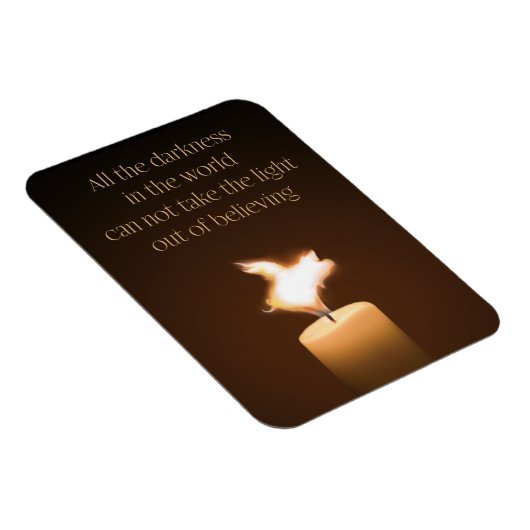 Flying Pig Candle Flame Magnet (Rechte Seite)