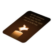 Flying Pig Candle Flame Magnet (Linke Seite)