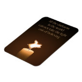 Flying Pig Candle Flame Magnet (Linke Seite)