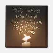 Flying Pig Candle Flame Magnet (Vorne)