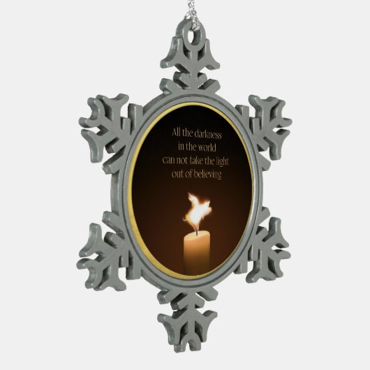 Flying Pig Candle Flame Ornament (Links)