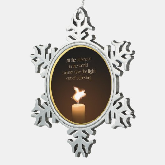 Flying Pig Candle Flame Ornament (Rechts)