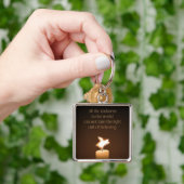 Flying Pig Candle Flame Schlüsselanhänger (Hand)